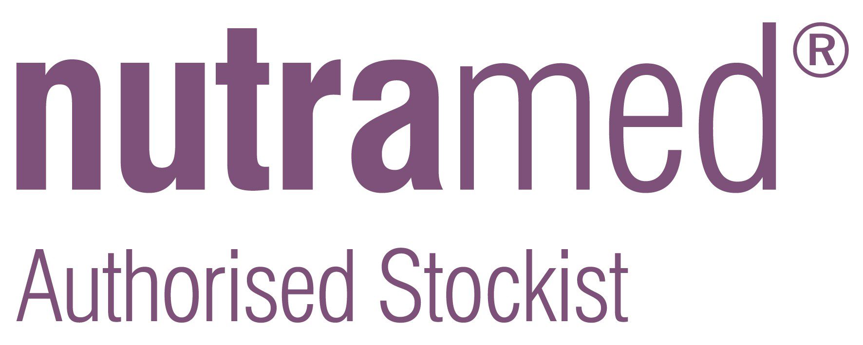 nutramed authorised logo print