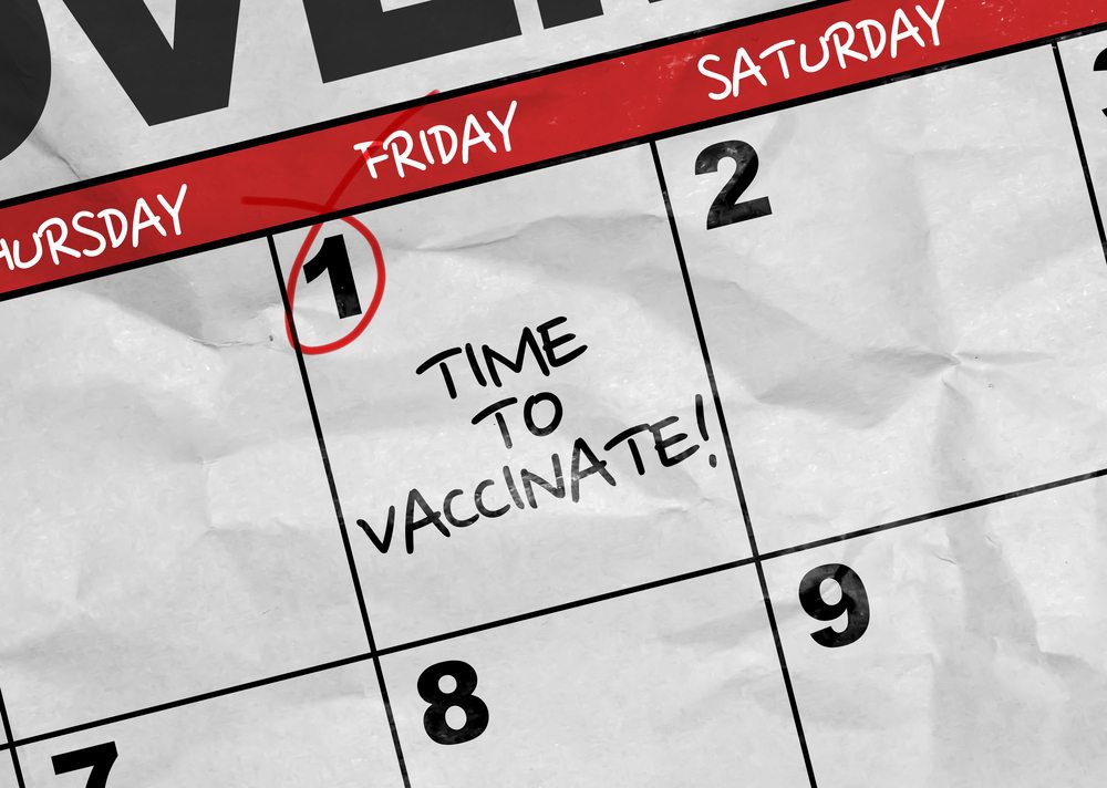 time to vaccinate